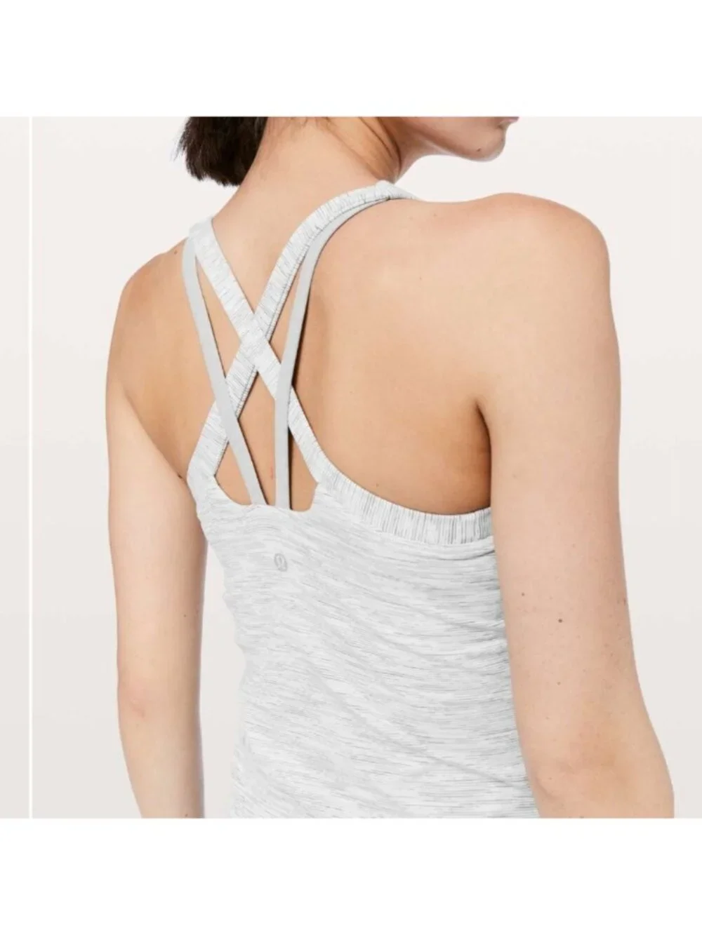 Lululemon Rally Your Heart Tank Wee Are From Space Nimbus Battleship like new